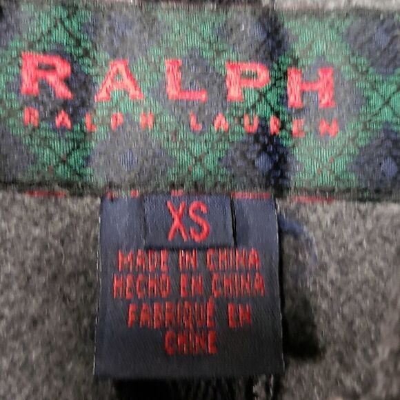 RALPH LAUREN WOMENS WORSTED WOOL 1/2 ZIP PULLOVER - Picture 3 of 5